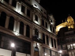 宿泊している「ホテルダボルサ」（★３・朝食付き71ユーロ）