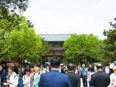 春日大社から公園の中を繋がった道で斜め方向に進むと

あっという間に東大寺。


修学旅行生や社会科見学の小学生、団体の観光客が多く訪れていました。