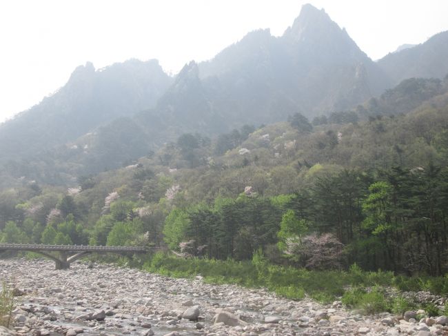 雪岳山小公園の風景