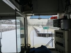 白坂駅
かなり雪が多くなってきました〜。