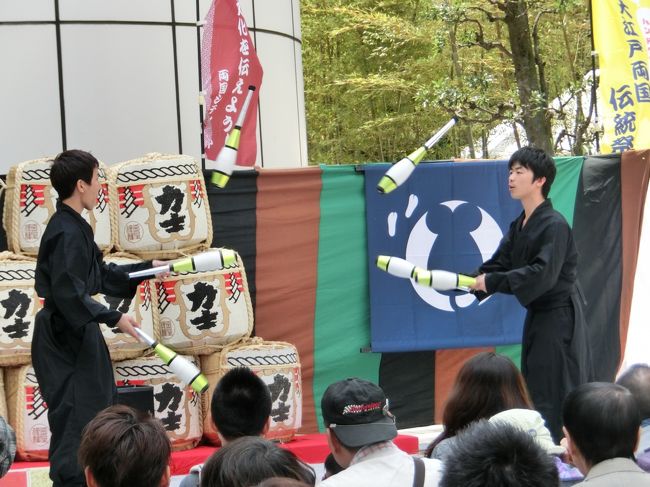 忍者ジャグラー<br />この部分は大江戸両国伝統祭