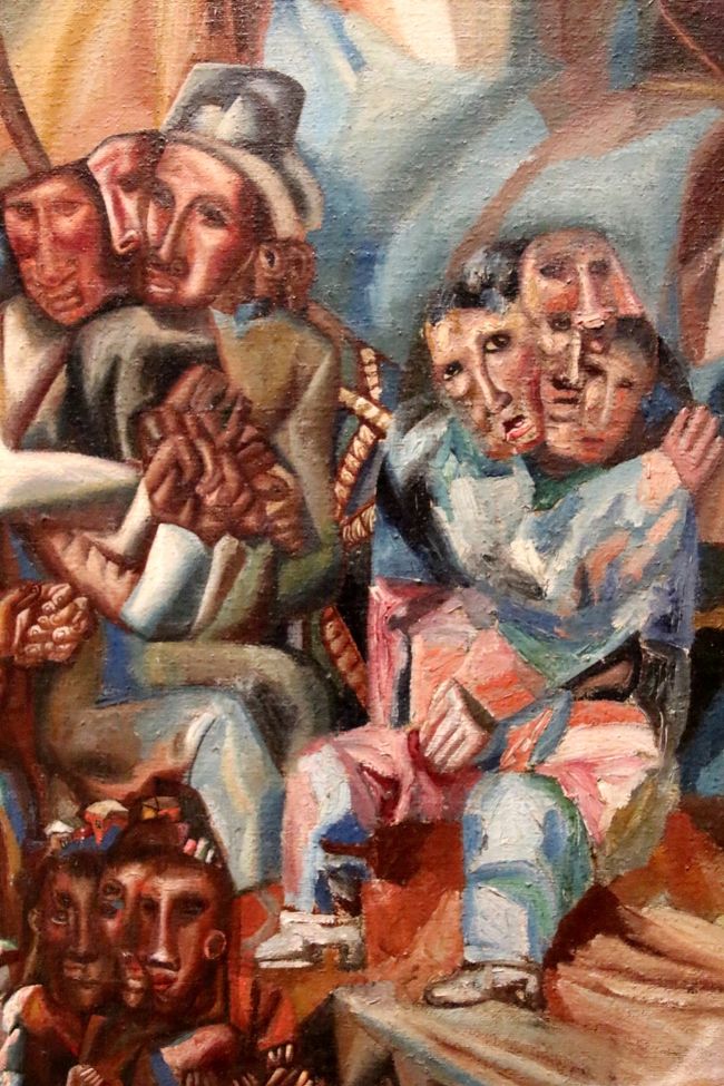 ゆったり楽しもうロシア再訪2015年─モスクワとカザン─【第５日目】（２）トレチャコフ美術館・新館（中編）シャガールやカンディンスキーからロシア史テーマの 絵や戦争絵画に動物彫刻などさまざま』モスクワ(ロシア)の旅行記・ブログ by まみさん【フォートラベル】