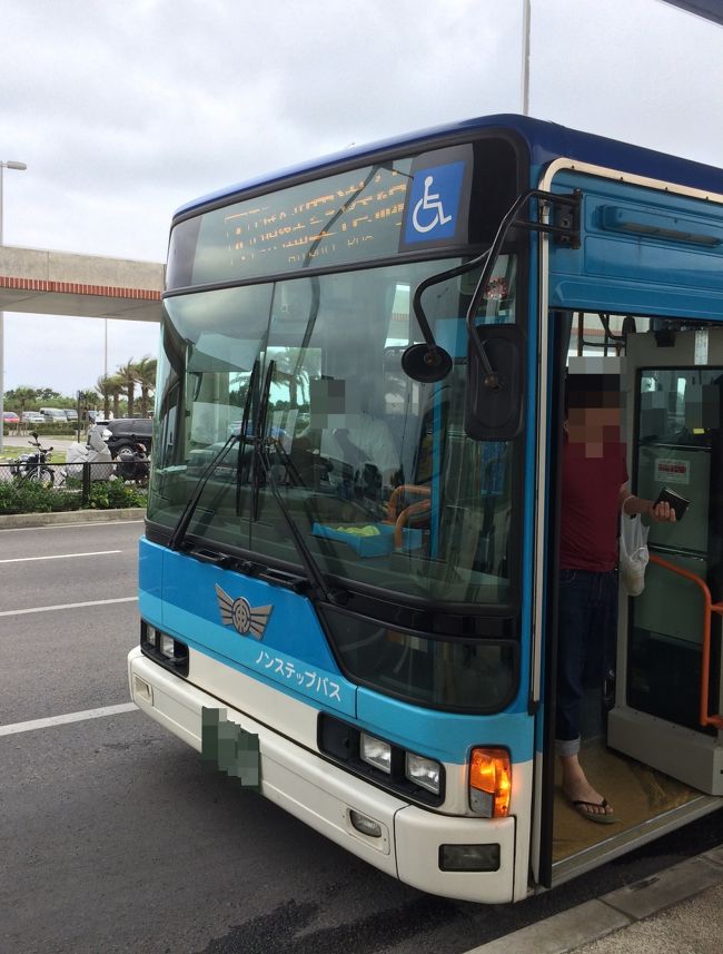 「博物館前」を通過するバスが4系統のみ。（ホテルを経由する10系統は通りません）なので、1時間2本しかありません。<br /><br />バスは地元小学生が乗車していましたが、途中のバス停で下車したら比較的すいた状態で空港に着きました。<br />