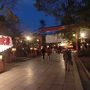 京都での同窓会（夜の祇園・八坂神社）