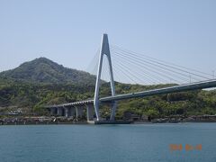 因島南ICから大三島へ向かいます。写真は生口橋。