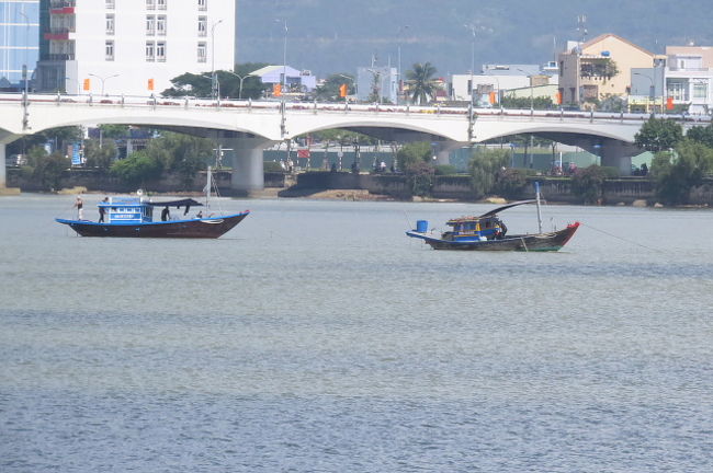 ダナン市内を流れるハン川
