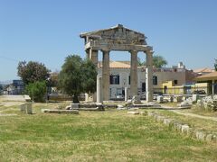 続いてローマン・アゴラへ。
風の神の塔です。