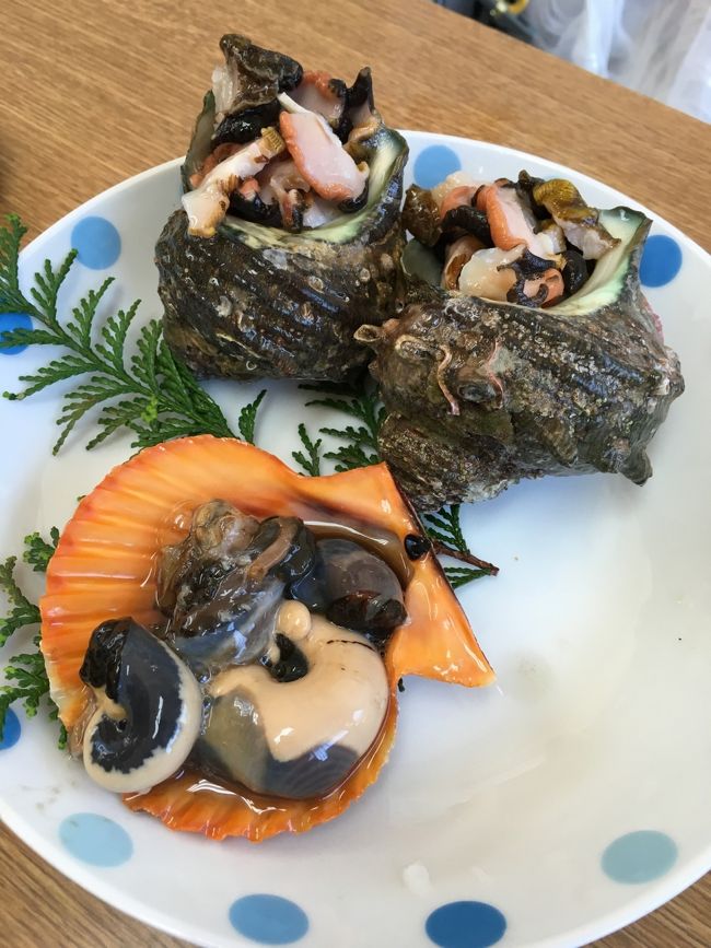 "さざえのお刺身"は絶品です(^_^)<br /><br />肝は生も美味しいのですが、甘だれで焼いてもらうのも非常に美味しいですよ♪