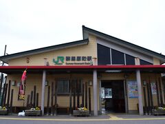 １時間ほど乗って着いたのは、群馬原町駅。

１面１線のこじんまりした造りですが、特急停車駅です。