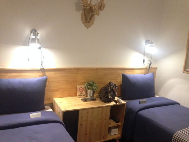 ★ホステルベージュセカンド★<br /><br />ホステルベージュは2回利用したことがあるのですが、<br />気に入っているので、<br />今回は新しくできたセカンドに泊まってみました<br /><br />？<br />意外と広い！<br />