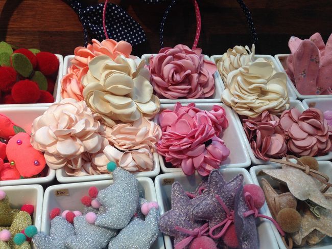 あ、昨日買ったバックチャームの材料、発見！