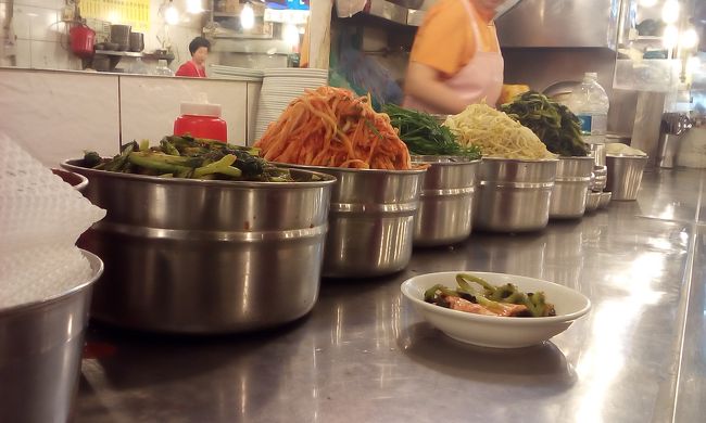 ★巨済食堂★<br /><br />前回と同じくポリパッをオーダー