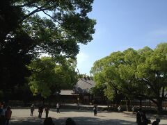名古屋市内に戻って、熱田神宮に寄りました。