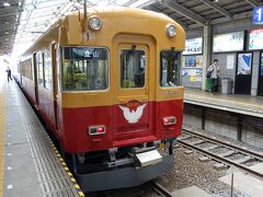 富山地方鉄道、電鉄富山駅
大阪では引退した京阪特急が現役で走ってます。
引退しても地方で活躍していて嬉しいです。