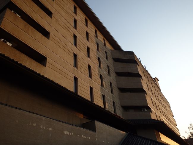 本日は芦原温泉の大箱宿。