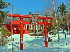 白根山はその始まりが信仰の山であり、その昔は荒山権現として祀られていた山だ。
現在では荒山権現の社は無くなっているが、登山道の入口には二荒山神社の鳥居がある。
【荒山権現】と【二荒山神社】の二社、微妙に名前が似ているので何かつながりがあるのかと思って調べてみたが、結局分からなかった。

二荒山神社と言えば、日光東照宮のすぐ脇に本院がある神社で知られている。
この白根山と日光東照宮脇の二荒山神社の間の直線距離は、30km以上。
どうして、なんで、こんな遠く離れた山の上に、あの二荒山神社の鳥居があるのだろう…？

一説によると、どうやら二荒山神社の神域（境内）は非常に広く考えられているらしく、白根山の山麓にある二荒山神社は、なんと東照宮脇の二荒山神社境内の内側と考えられているみたいだ。
半径30kmの境内を持つ神社なんて聞いたことが無い。

二荒山神社の前で、怪我をせずに登れますように…と手を合わせてから、歩き出す。