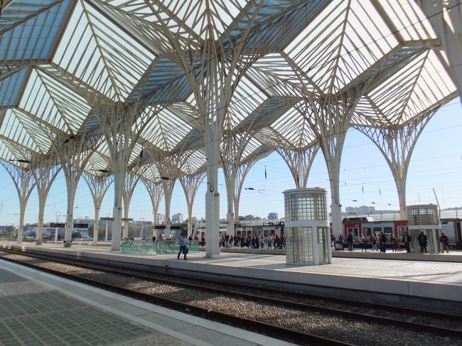 帰りはオリエンテ駅で降りて、ここから地下鉄でホテルまで戻る<br /><br />もう夕ゴハンを外で食べる元気もなかったよ