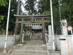 塩船観音寺から南へ1km強移動．青梅市野上の春日神社．
創建時期は不詳，主祭神は天児屋根命･武甕槌命･経津主命･姫大神．
境内拝観自由．駐車場あり．