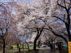 山高神代桜から車で5分ほどで到着。