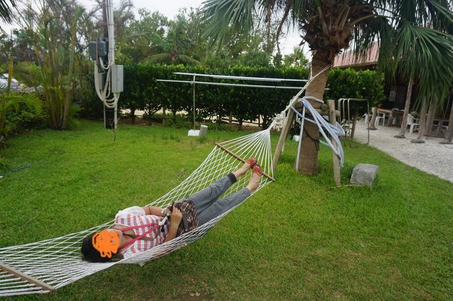 ハンモックーゆらゆら。