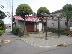 コースマップの「⑦八坂神社天王様」です。