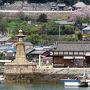 鞆の浦-1  仙酔島a　海岸遊歩道を往く　☆激動の大地・五色岩など