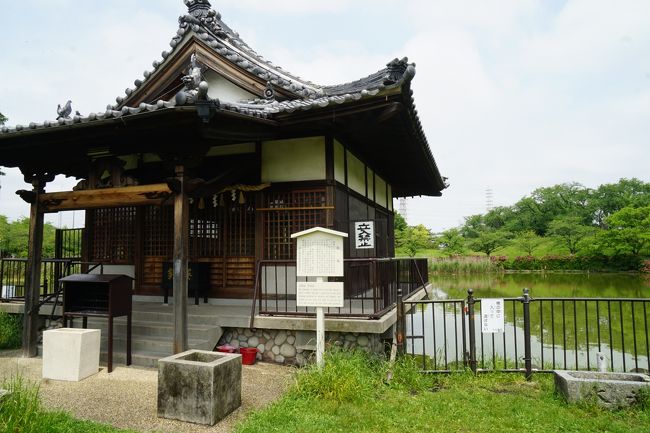 蛇池神社　（名古屋市西区）<br /><br />『信長公記』では「あまが池」となっているエピソード。<br /><br />ある時この池のほとりで大蛇が目撃された。村人の噂を聞いた若き日の織田信長は、周辺の村人達に池の水を全て汲み出すように命令し、大蛇を探したものの見つけることが出来なかったという。→徹底した合理主義と言われる。
