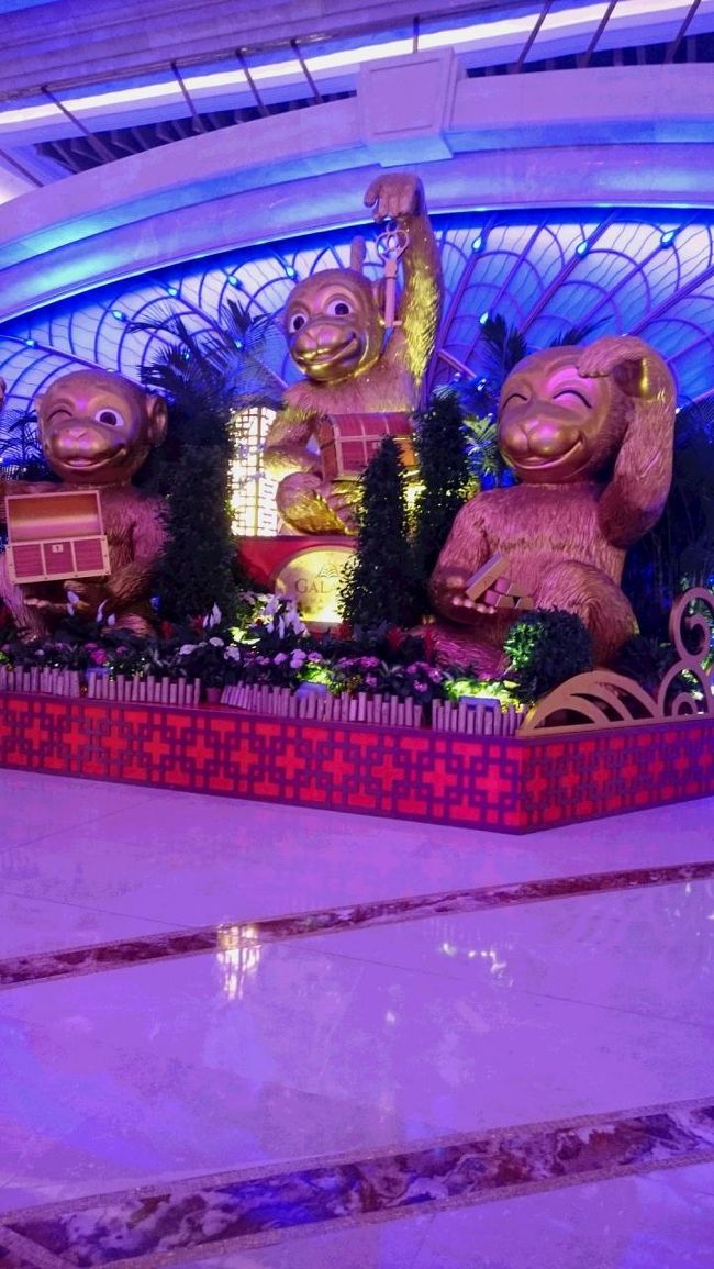 この干支？の裏はすぐカジノです。<br />今晩は頑張るぞ！