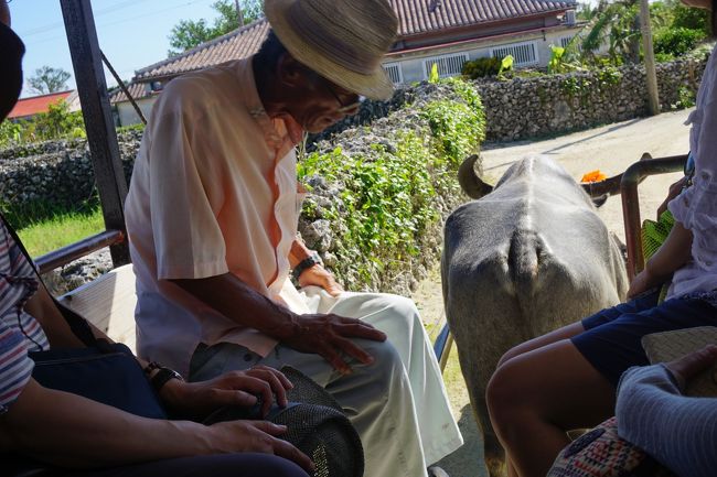 いざ出発！スリムなおじいが案内してくれます。