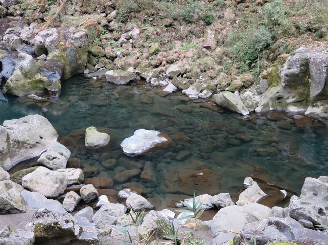 水は大歩危峡と同等レベルにきれいでした。