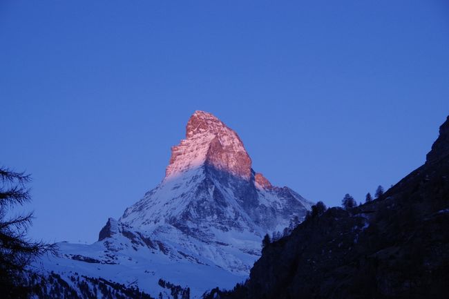 最高のお天気に恵まれた、母娘のスイス旅行 Vol.7-早起きした甲斐が