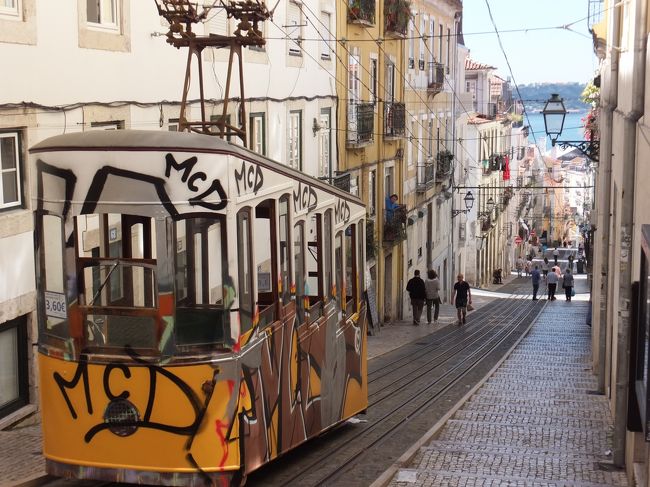 ケーブルカーの落書きがとっても残念<br /><br />ケーブルカーも周りの景色も泣いちゃうよぉ