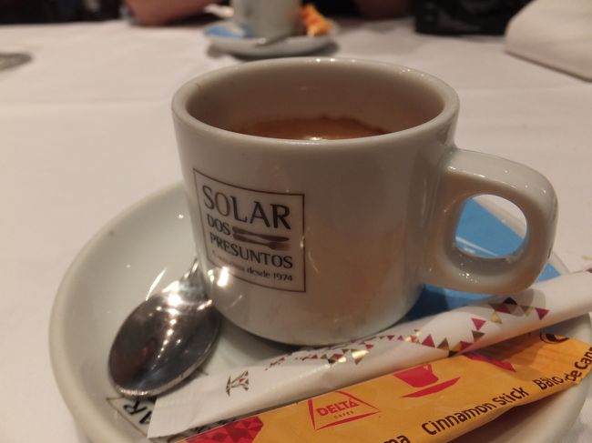 きりっとエスプレッソでしめました<br /><br />とってもおいしかったですｗ<br /><br />二人で５５ユーロ弱　こんなもんでしょうか<br /><br />ごちそうさまでした