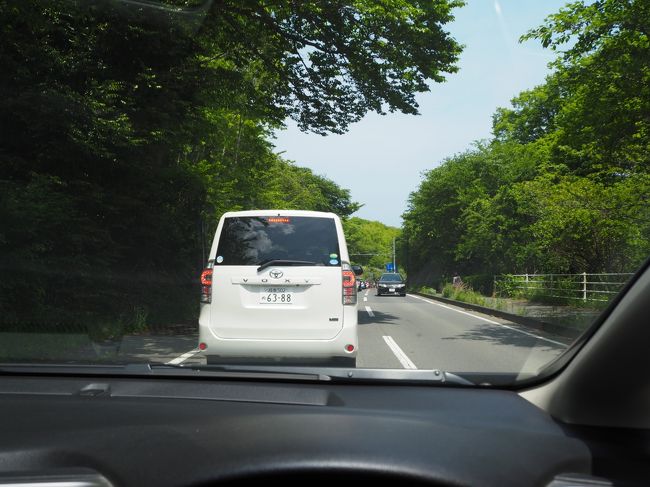 ぐらんぱる公園に行くまでに渋滞に捕まりました。