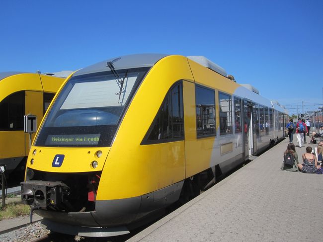 こんな可愛い列車でした。