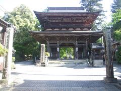 西国三十三番満願霊場　谷汲山華厳寺（たにぐみさん　けごんじ）仁王門

創建　延暦１７年（７９８）