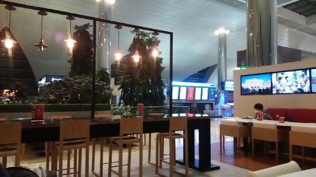 ここで休憩。<br /><br />コーヒー飲みながらガイドブックを見て、現地のスケジュール考えてたら、<br />２時間はあっという間でした！