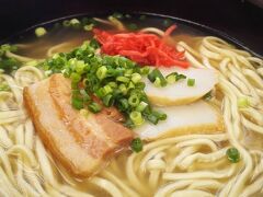 最後に空港食堂で沖縄そば

今回一人旅ドライブ＆久々ダイビングでドキドキでしたが
楽しい旅でした。