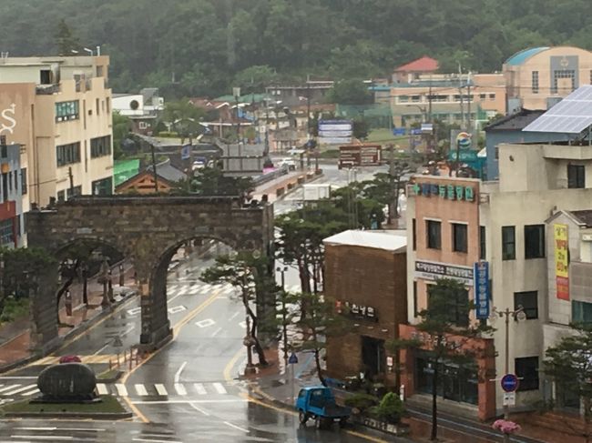 公山城からの街並み