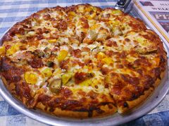 PIZZALLIAで夕食
ハリウッドピッツァ