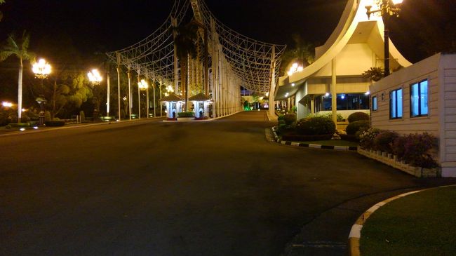 王様が住む、王宮です。<br />世界屈指の富豪ですから、さすがに規模も大きいです！<br />ライトアップされ美しいですし、入口に居る警備兵も非常ににこやかで、優しく記念撮影に応じてました。