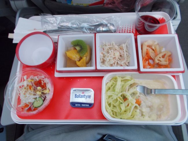 搭乗機は、いつものように満員でした。<br /><br />昨年　１２月１６日に　JAL航空券購入しました。<br />ホテルは、１月中旬に予約・支払いしました。