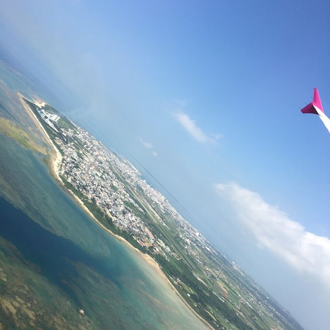 石垣島が近づいて来ました。気温33℃はどれくらい暑いんだろうか