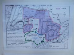 熊本城の敷地内は立ち入り禁止。