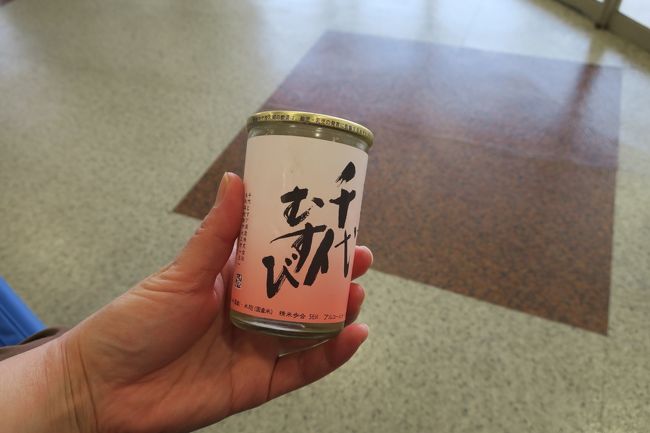 そして初カップ酒．<br />実はこれはあまり私好みではなかったです・・・ざんねん