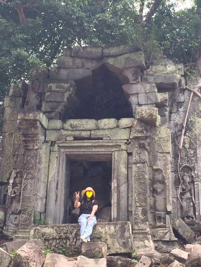 中の崩れた感じも、なんだか神秘的でした。