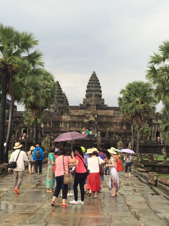 第一回廊を一周して、西塔門テラスに出てきました。