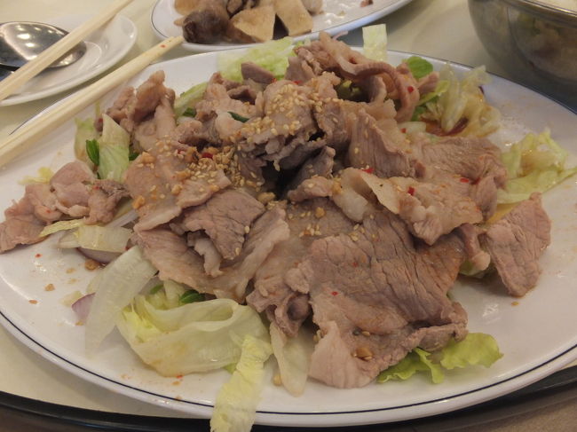 【大渓山水庭園餐庁 桃園市大渓 2016/06/05】<br /><br />豚肉