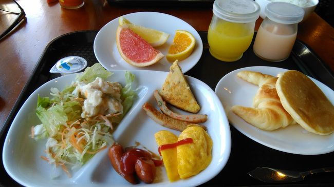 バイキングのメニューは毎回変化があり美味しくいただきました！