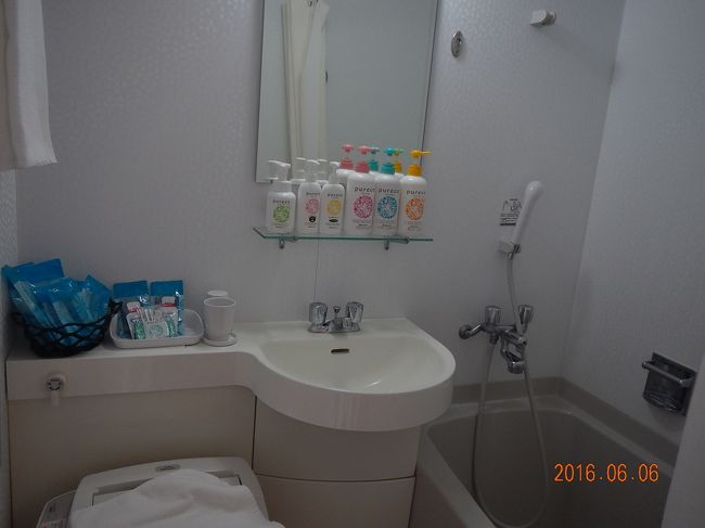 アメニティも一通り揃っています。